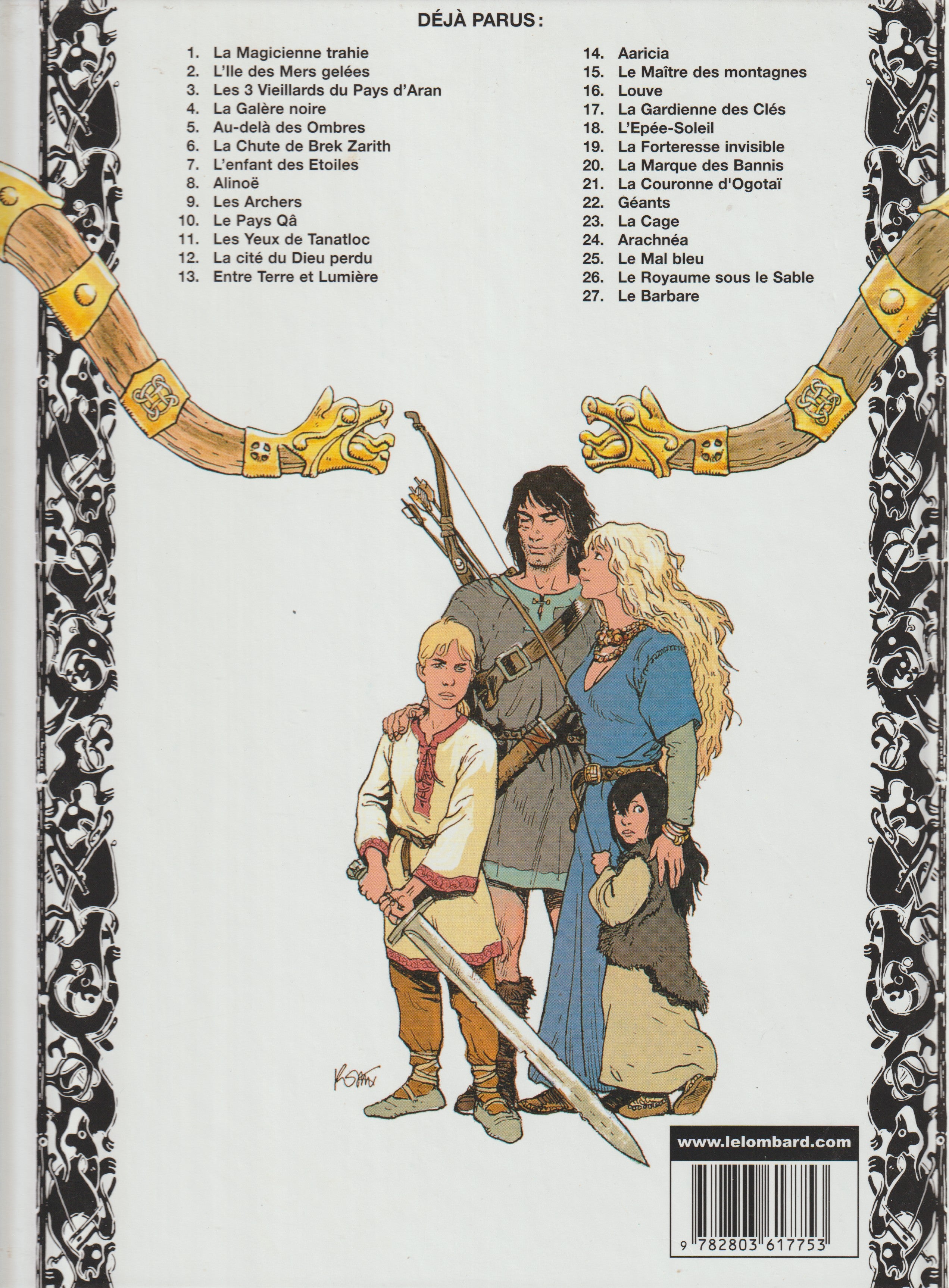 BD  Thorgal  - N°27 - Le Barbare - EO - 2002- TTBE - Rosinski
