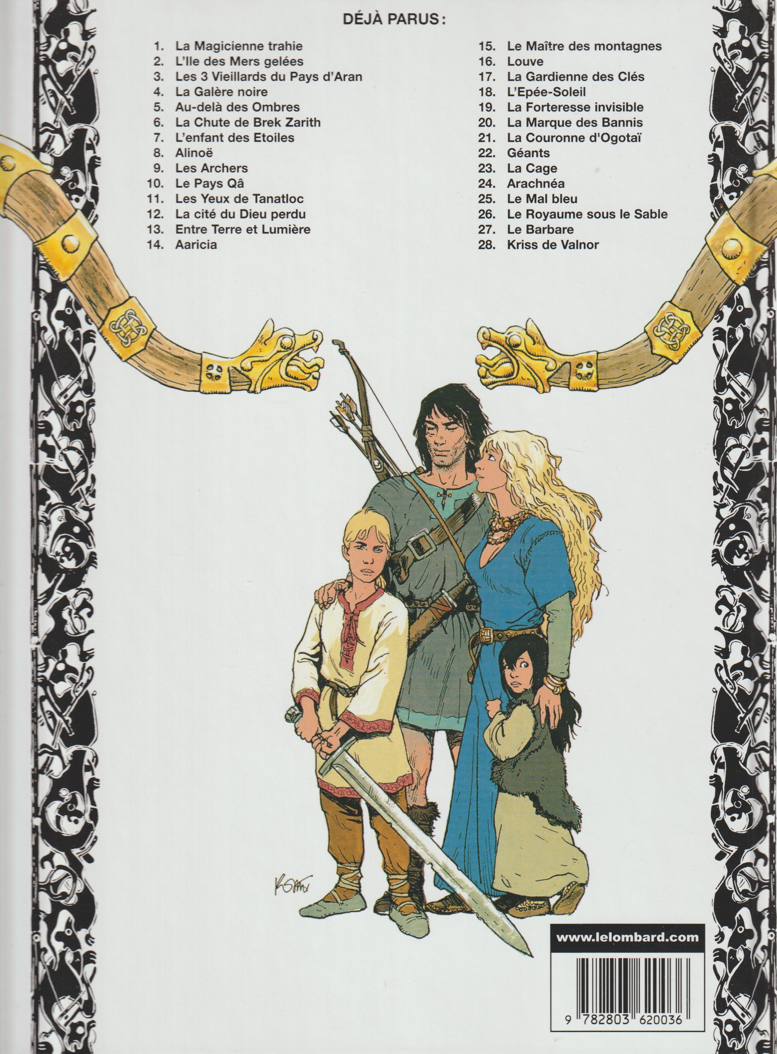 BD  Thorgal  - N°28 - Kriss de Valnor - EO - 2004 - TTBE - Rosinski