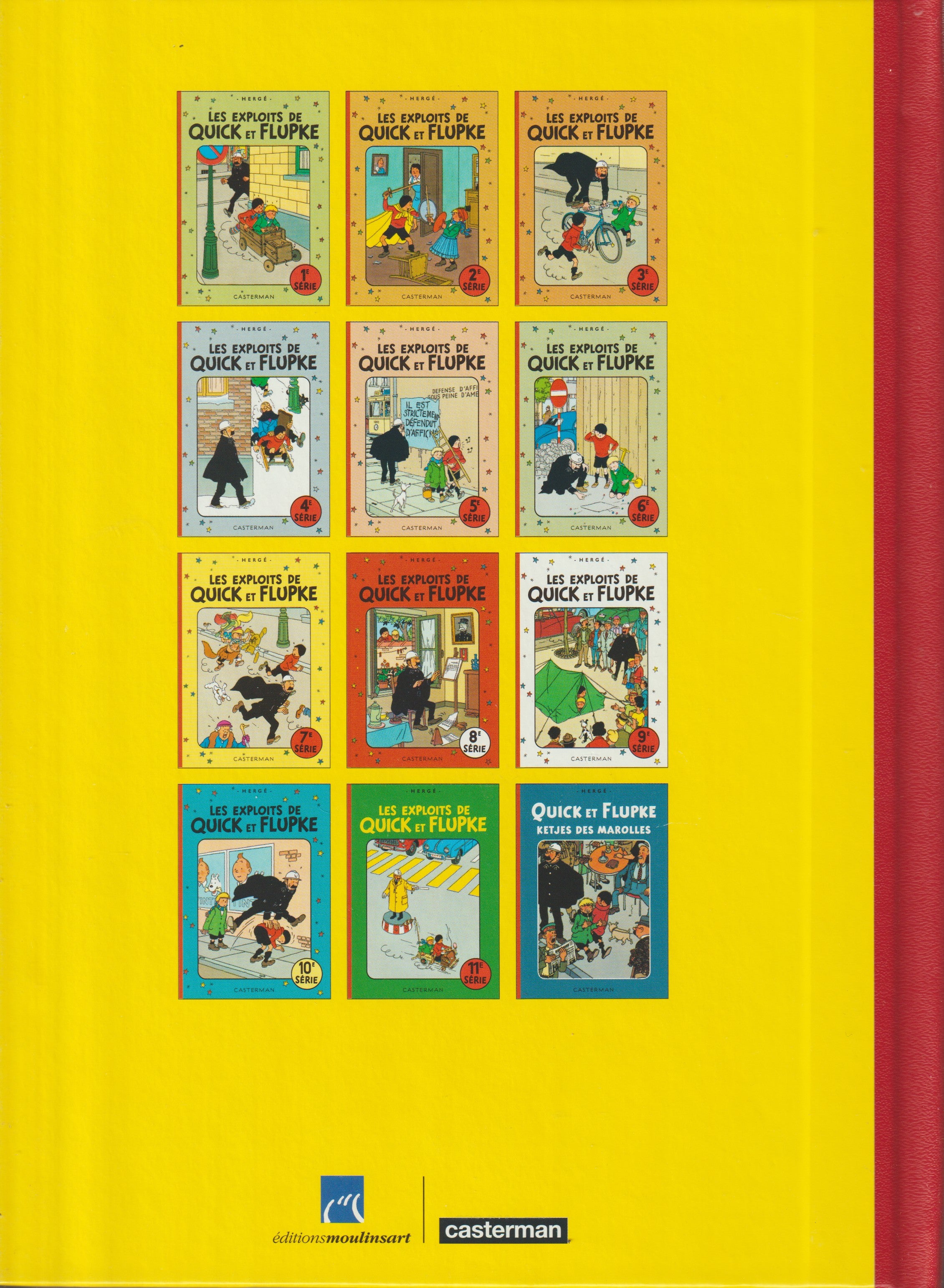 Bd - Quick et Flupke - Les aventures de Quick et Flupke - Tome 6 - Hergé - RE - 2015 - neuf - Casterman