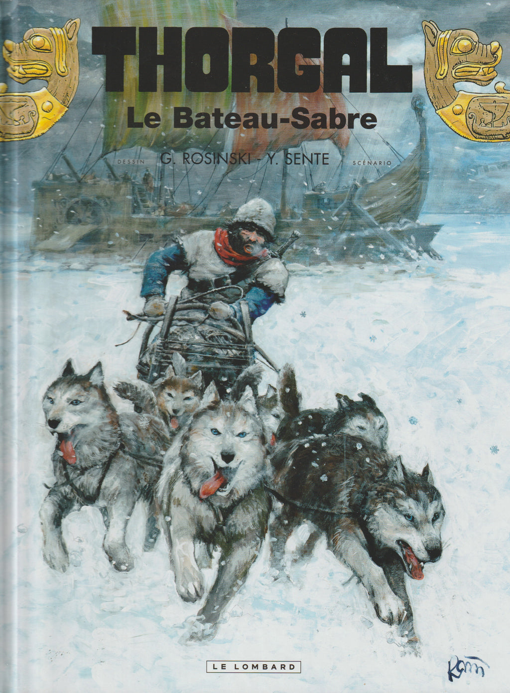 BD  Thorgal  - N°33 - Le bateau-sabre - EO - 2011 - TTBE - Rosinski