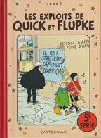 Bd - Quick et Flupke - Les aventures de Quick et Flupke - Tome 5 - Hergé - RE - 2015 - neuf - Casterman