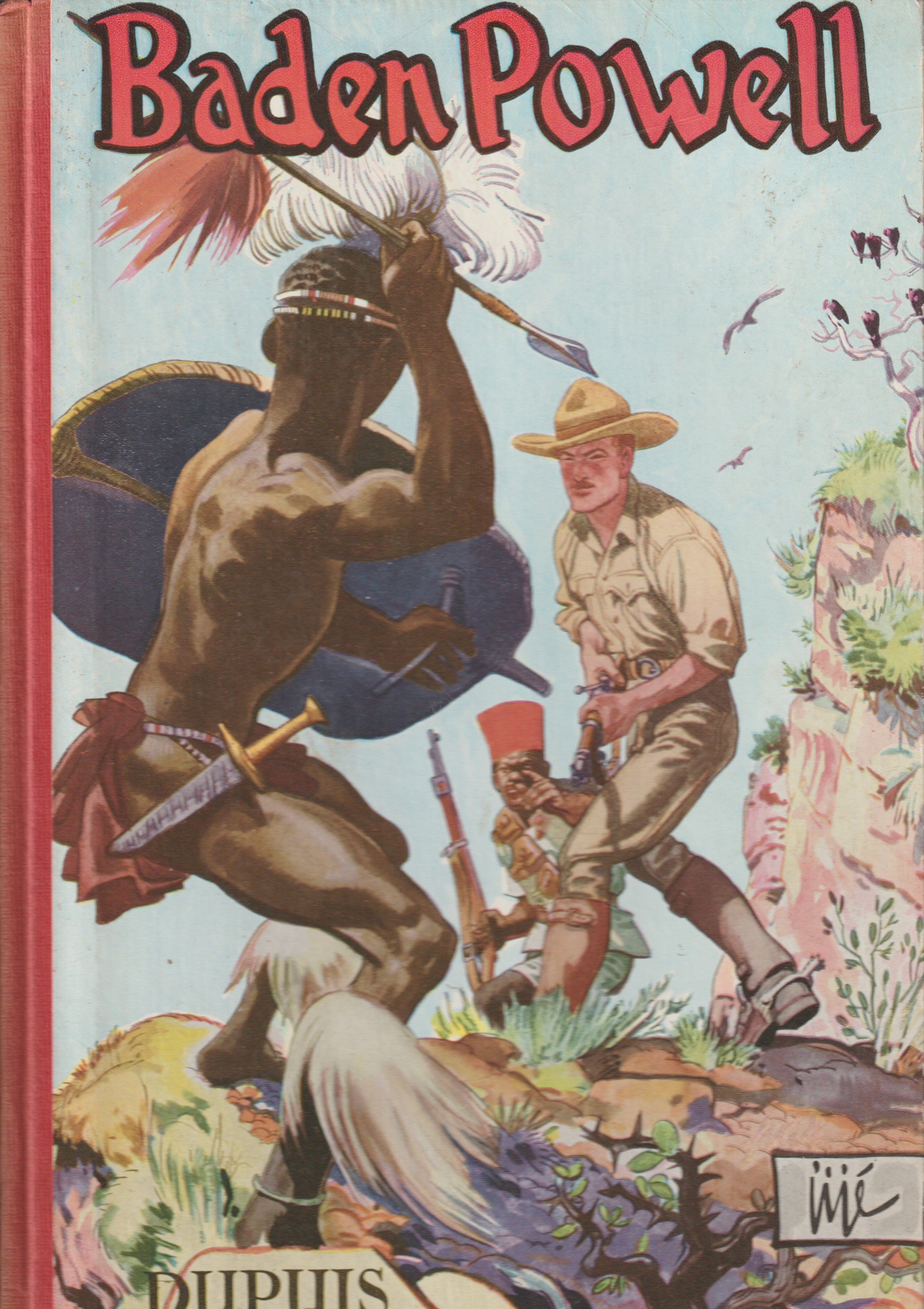 Bd - Baden Powell - Jijé - RE - 1952 - EM - Dupuis