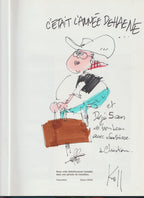 Bd dédicacée - Pierre Kroll - Et chez vous ça va? - Petits dessins 1997 - EO - 1997 - TTBE - Luc Pire