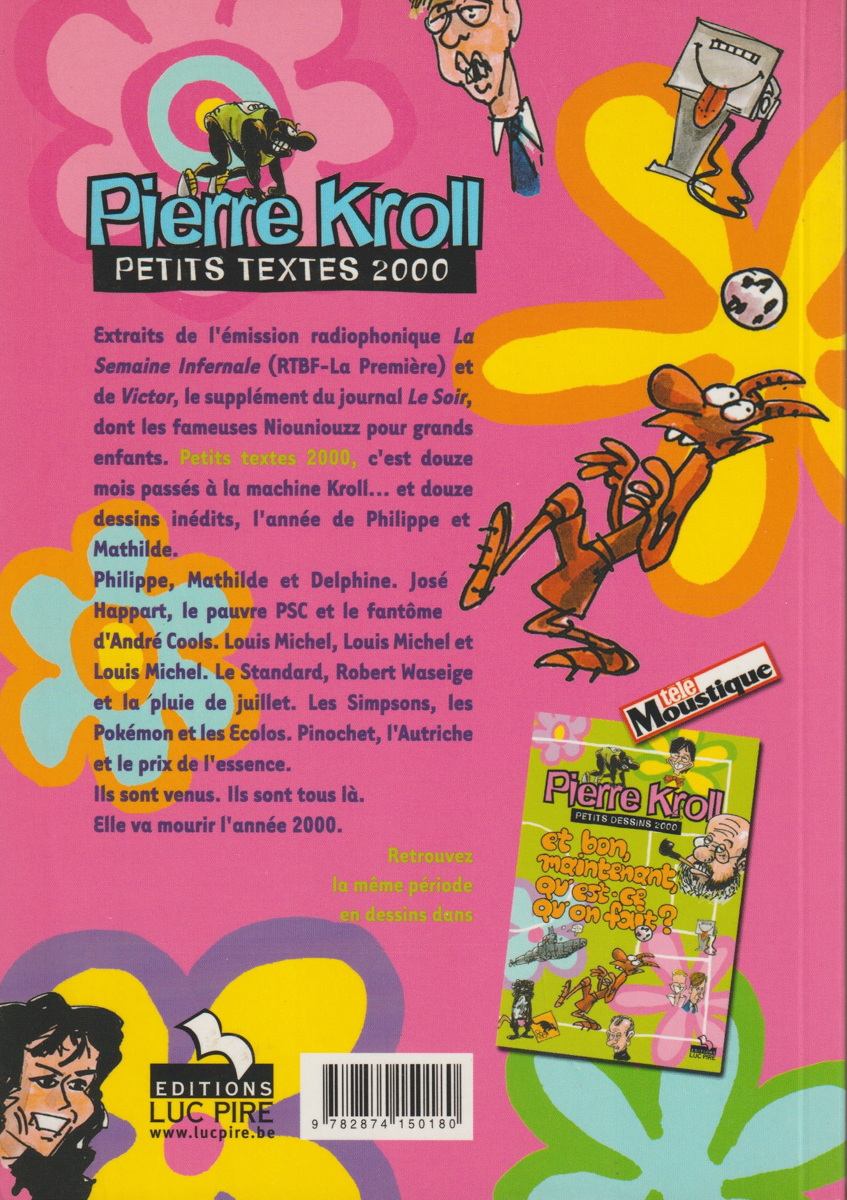 Bd - Pierre Kroll - Petits textes 2000 Hors Série - EO - 2000 - TTBE - Luc Pire