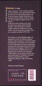 Livre - Georges Simenon - Christian Libens - Sur les traces de Simenon a Liège - EO - 2003 - TTBE - Les Editions de l'Octogone