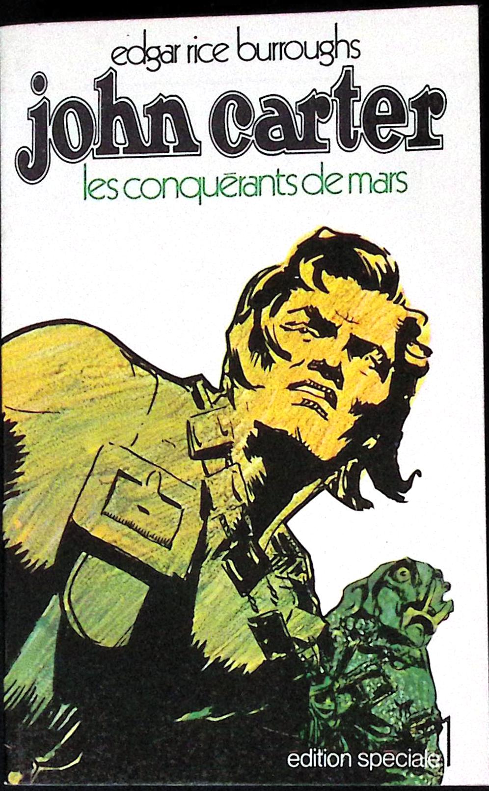 Livre science-fiction - Autres collections - Edgar Rice Burroughs - Les Conquérants de Mars - n°1 - RE - 1970 - TTBE - Denoël