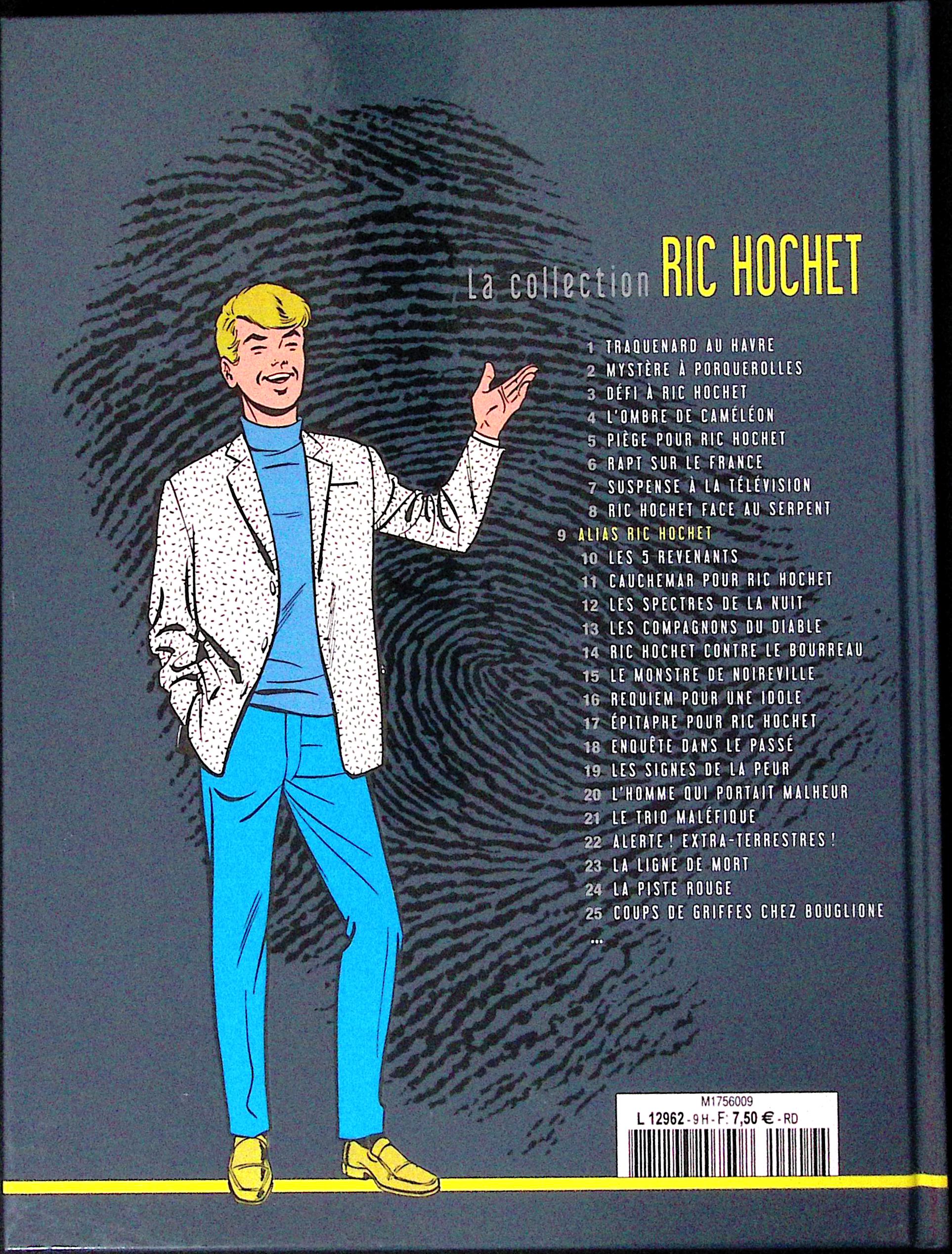 BD - Ric Hochet - La collection Ric Hochet - Alias Ric Hochet - Tome 9 - EO - 2012 - TTBE - Hachette