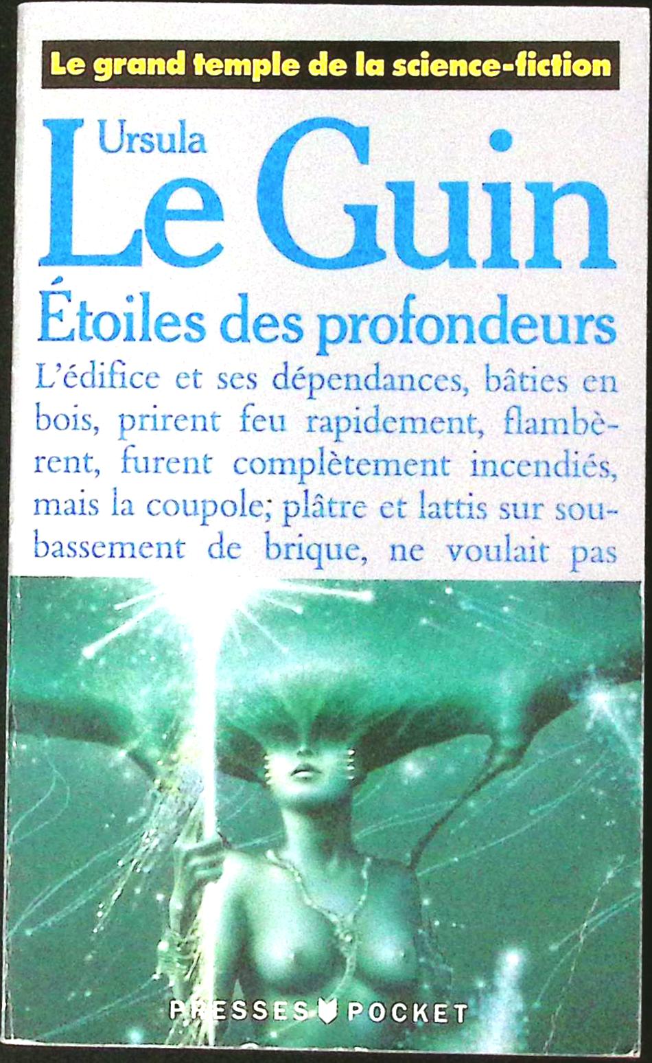 Livre science-fiction - Autres collections - Ursula K. Le Guin - Étoiles des profondeurs - n°5012 - RE - 1991 - TTBE - Pocket