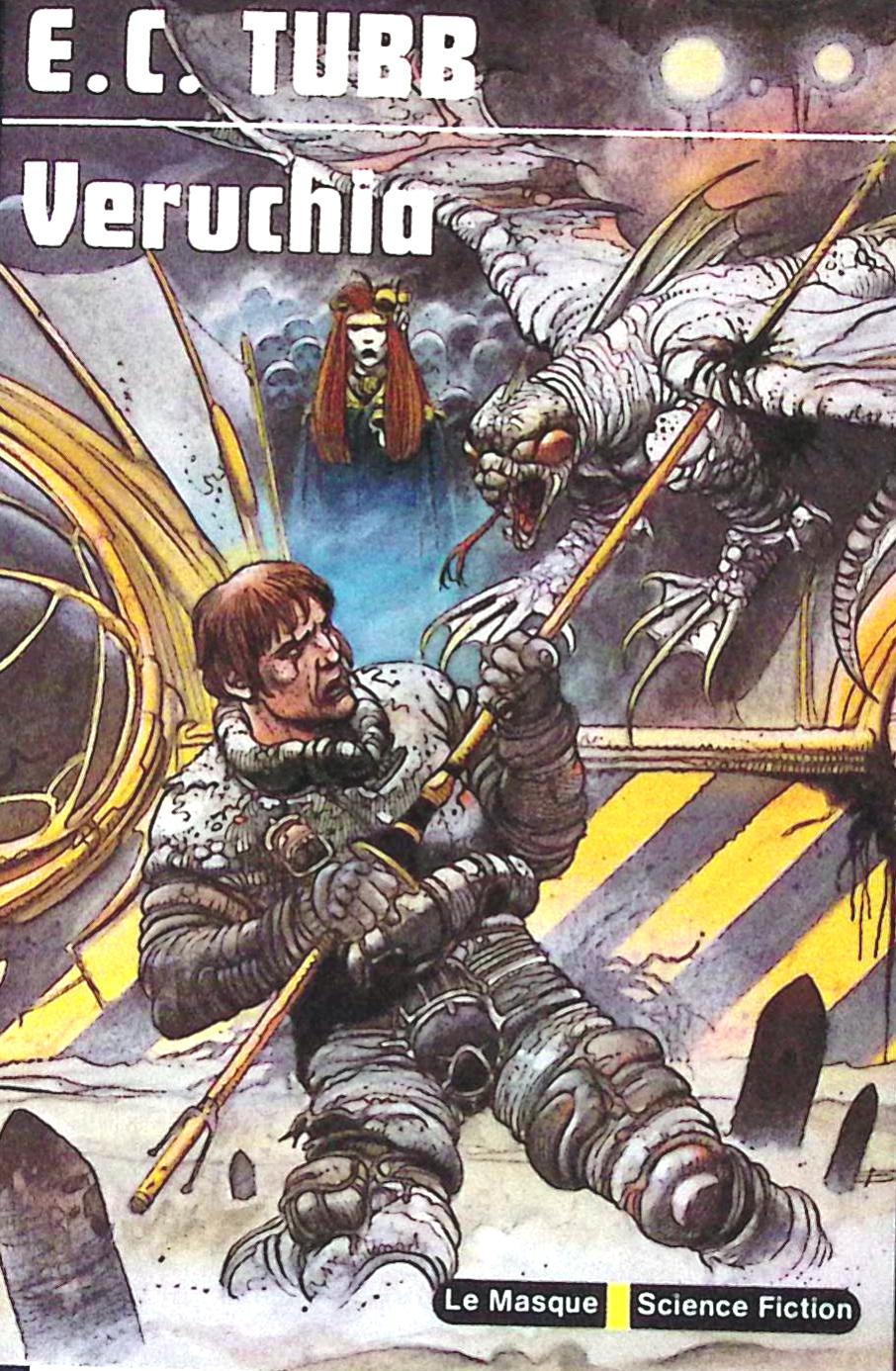 Livre science-fiction - Le masque - Edwin Charles Tubb - Veruchia - n°113 - EO - 1980 - TTBE- Editions du masque