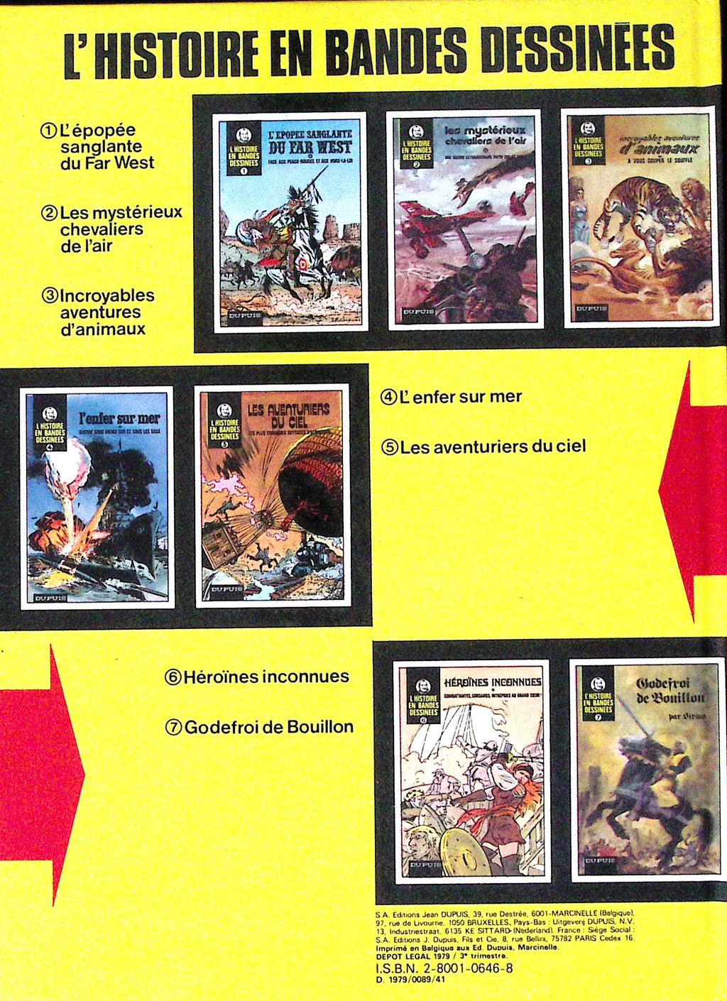 Bd - Joly/Pascal - L'Histoire en Bandes Dessinées - Au cœur des grandes catastrophes - Tome 8- EO - 1979 - TTBE - Dupuis