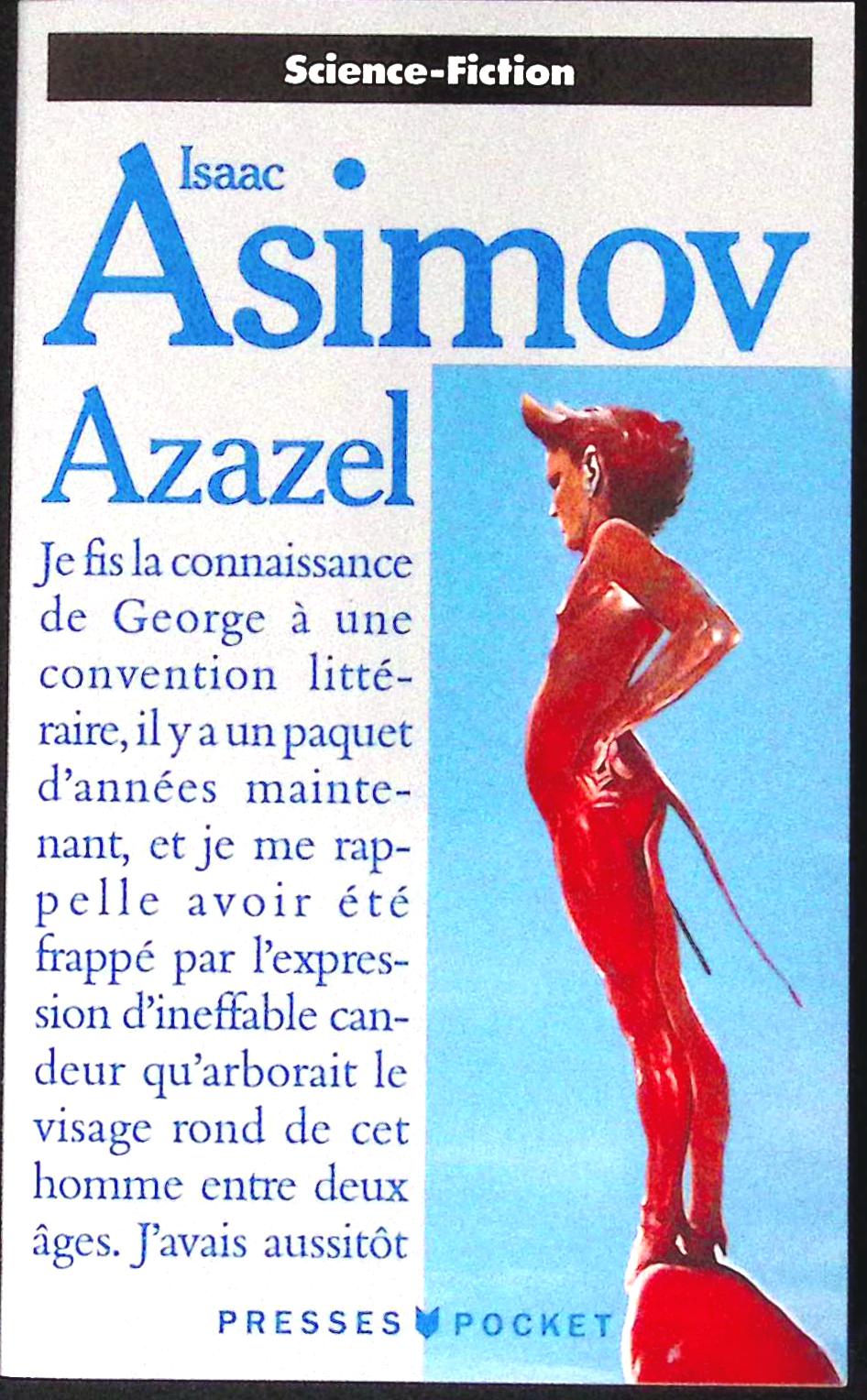 Livre science-fiction - Autres collections - Isaac Azimov - Azazel - n°5508 - RE - 1992 - TTBE - Pocket