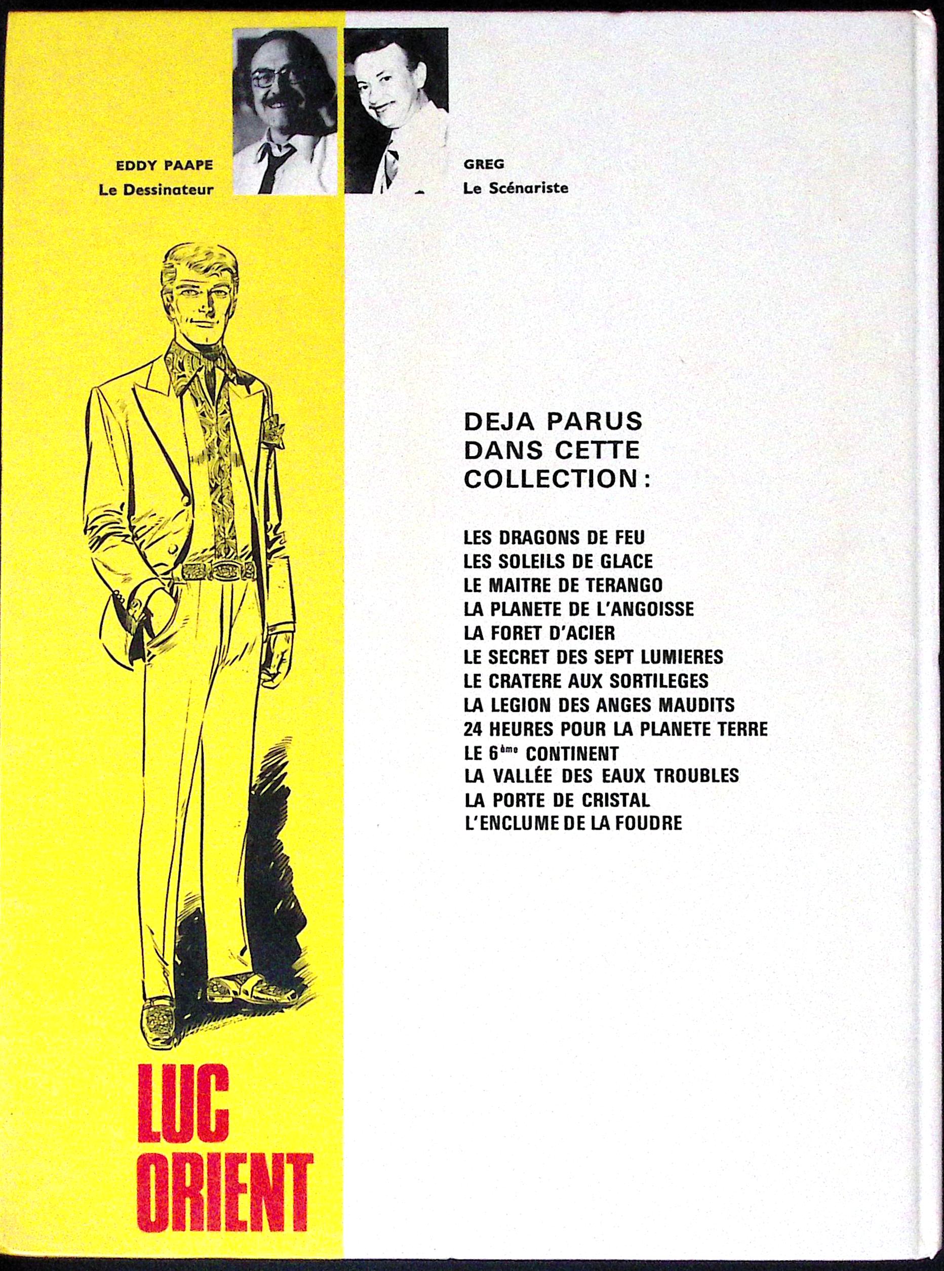 Bd - Eddy Paape - Luc orient - Le rivage de la fureur - Tome 14 - EO - 1981 - TTBE - Lombard