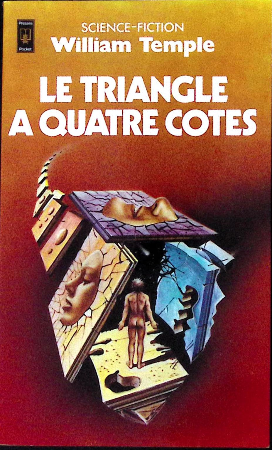 Livre science-fiction - Autres collections - William Frederick Temple - Le Triangle à quatre côtés - n°5033 - RE - 1978 - TTBE - Pocket