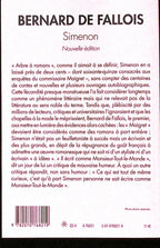 Livre - Bernard de Fallois - Simenon N°321 - EO - 2003 - TTBE - Tel