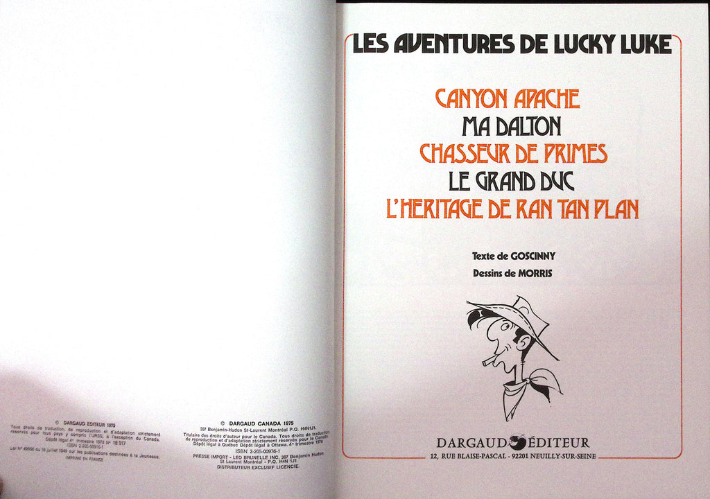 BD - Lucky Luke - tome 2 étoiles - Rombaldi - RE - 1978 - TTBE - Dargaud