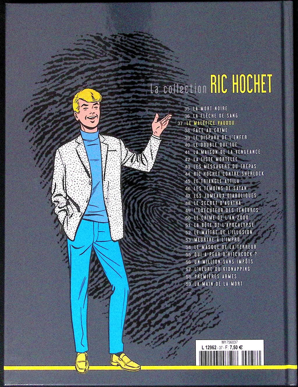 BD - Ric Hochet - La collection Ric Hochet - Le maléfice vaudou - Tome 37 - EO - 2012 - TTBE - Hachette