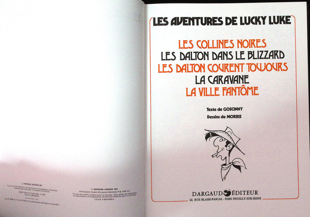 BD - Lucky Luke - tome 5 balles - Rombaldi - EO - 1981 - TBE - Dargaud