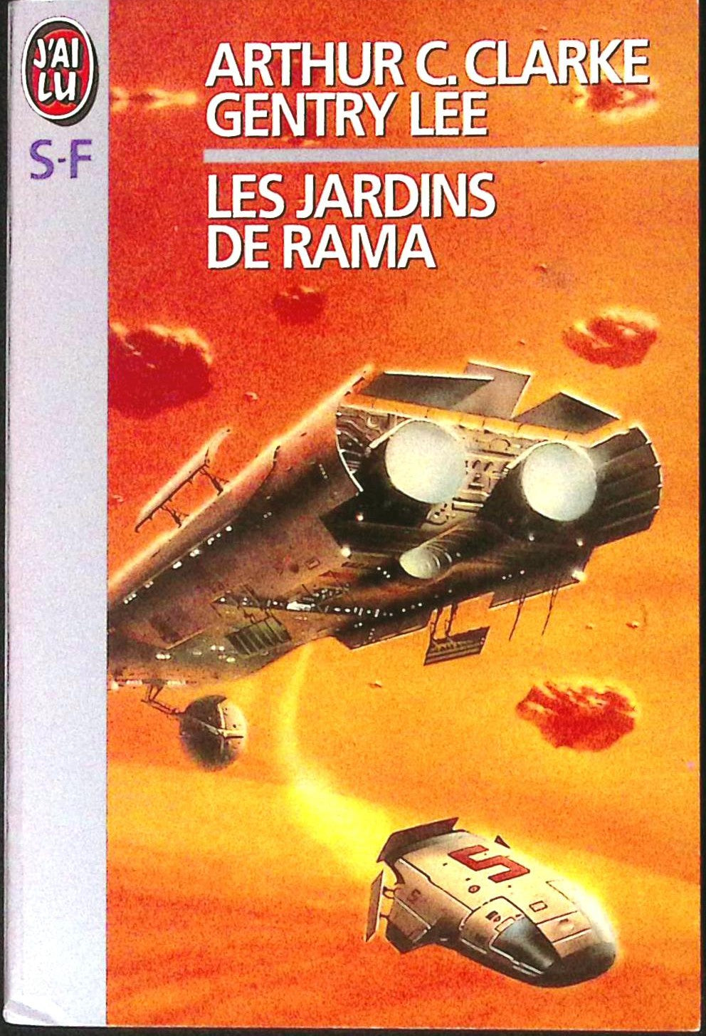 Livre science-fiction - Autres collections - Arthur C. Clarke - Les jardins de Rama - EO - 1994 - TTBE- J'ai Lu
