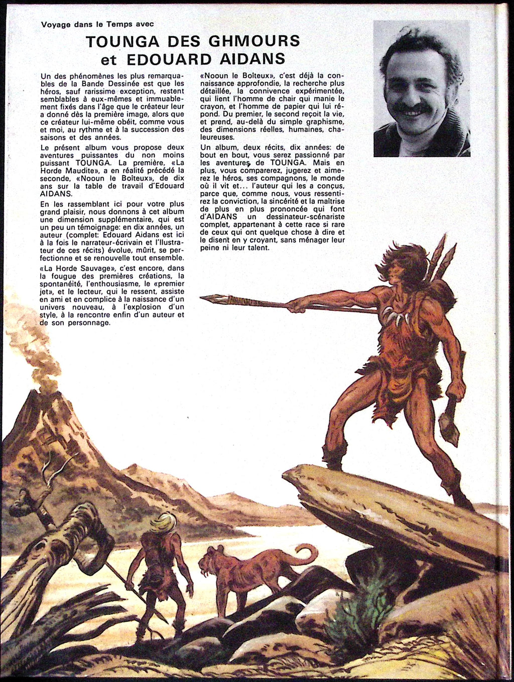 Bd - Aidans - Tounga La Horde maudite - EO - 1974 - TBE - Lombard
