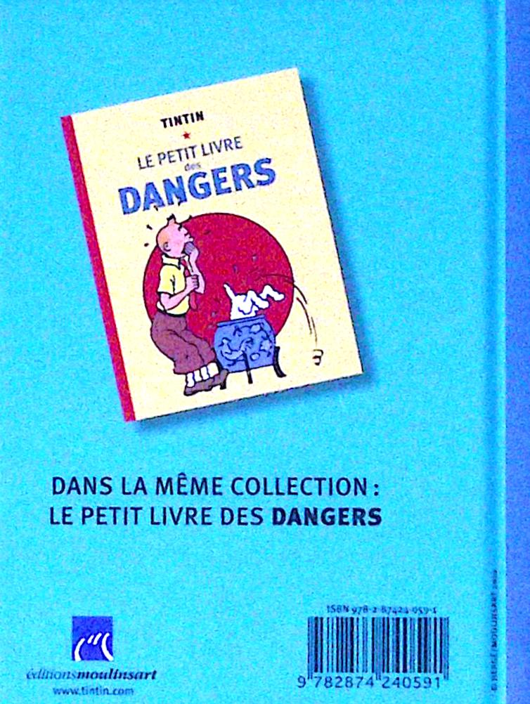 Bd Tintin - Le petit livre des voyages - Hergé - EO - 2008 - TBE - Moulinsart