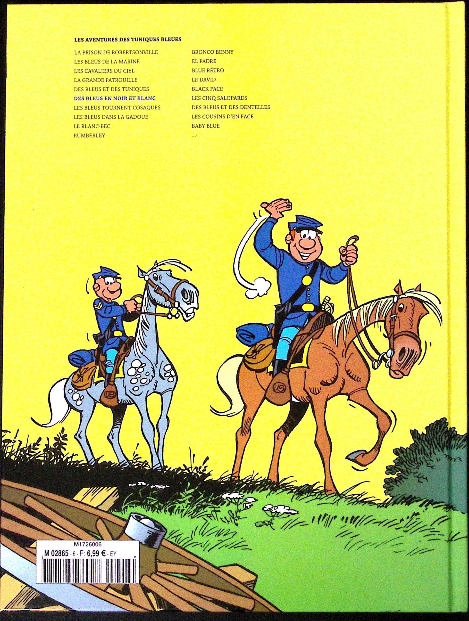 BD - Les Tuniques Bleues - "Les Tuniques Bleues", la collection - Des bleus en noir et blanc - Tome 6(11) - RE - 2011 - TTBE - Hachette