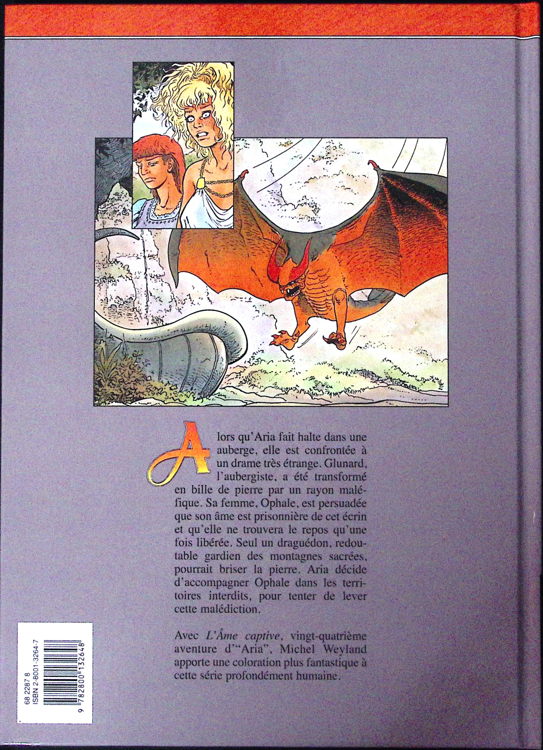 BD - Aria - L'Âme captive - Tome 24 - EO - 2002 - TBE - Dupuis