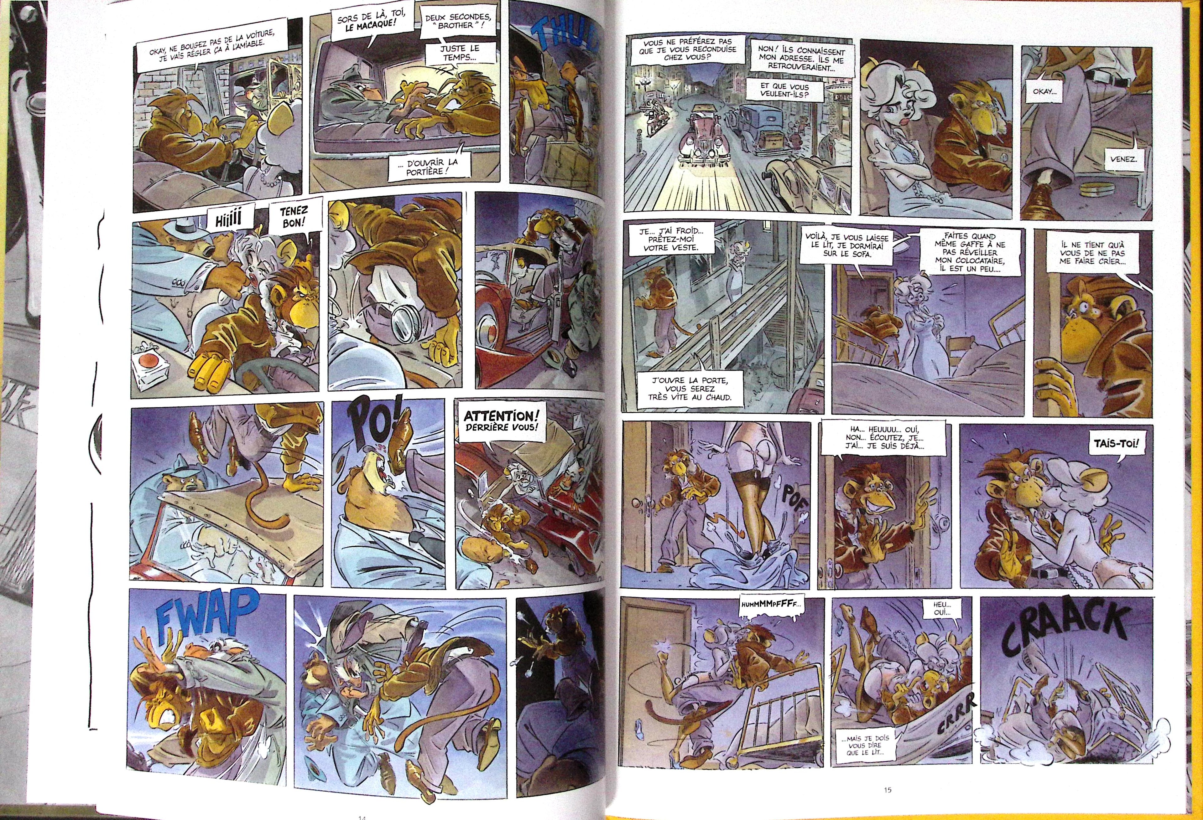 Bd dédicacée - Les Ailes Du Singe - Hollywoodland - Tome 2 - Etienne Willem - EO - 2017 - TTBE - Paquet