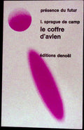 Livre science-fiction - Présence du futur - Lyon Sprague De Camp - Le Coffre d'Avlen - n°122 - EO - 1970 - TTBE - Denoël
