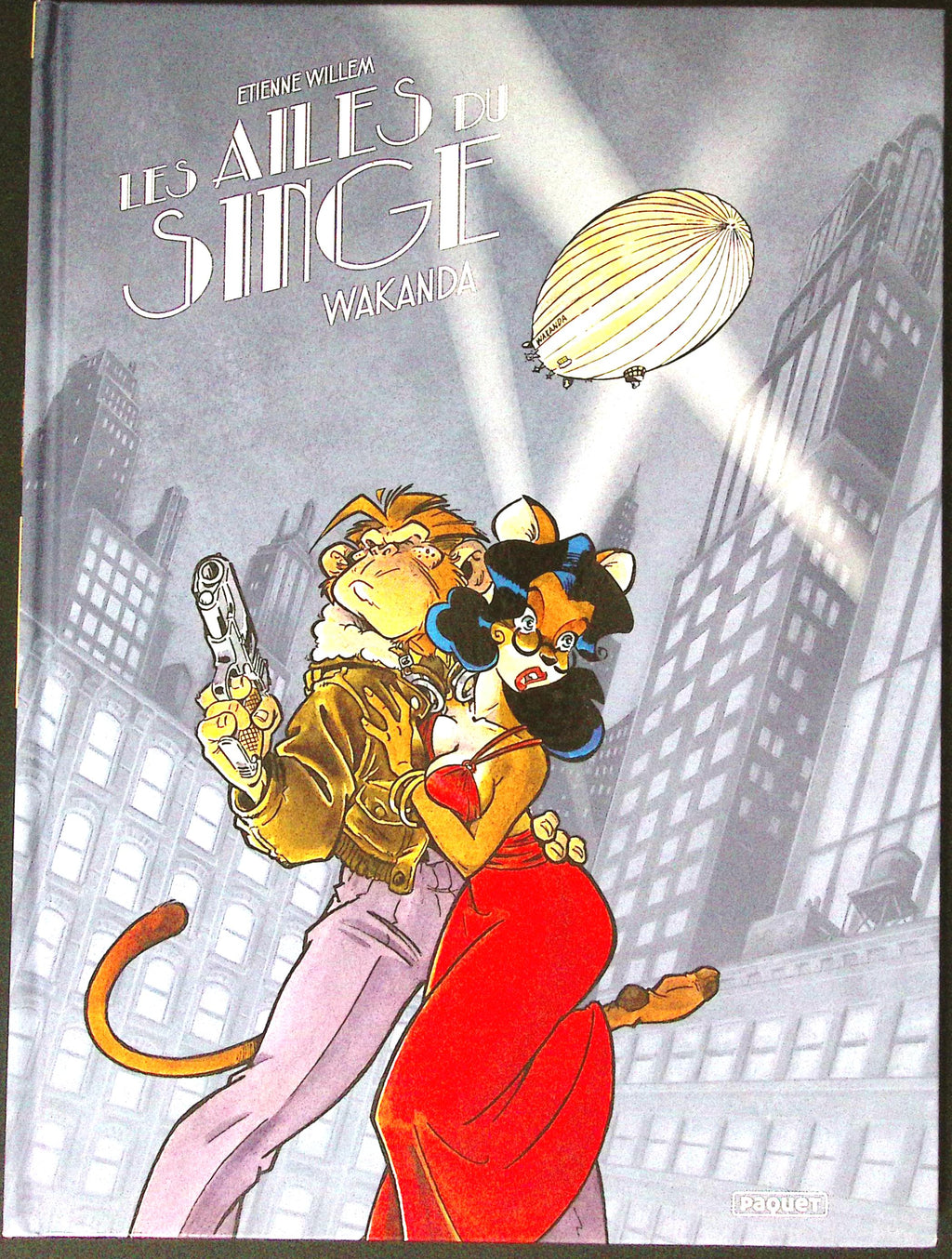 Bd dédicacée - Les Ailes Du Singe - Wakanda - Tome 1 - Etienne Willem - EO - 2016 - TTBE - Paquet