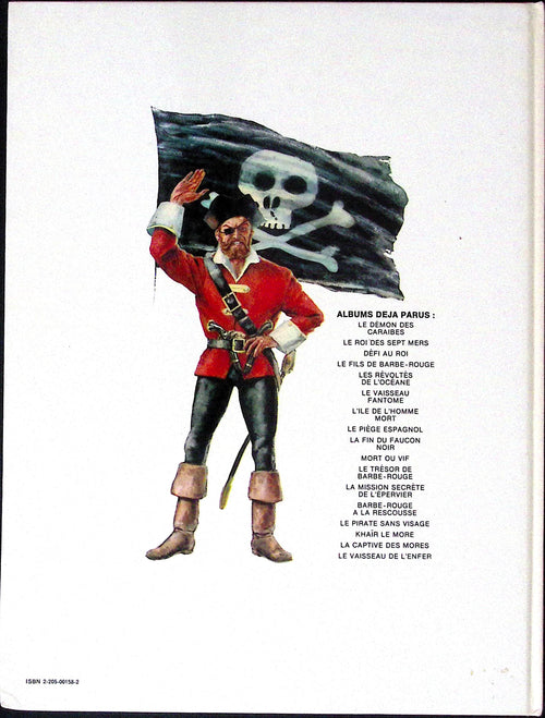 BD  Barbe-Rouge - Les Révoltés de l'Océane - N° 5 - RE - 1983- BE - Dargaud