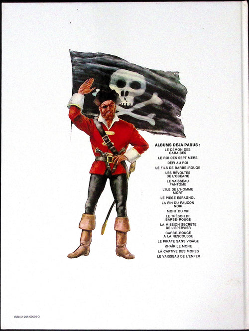 BD  Barbe-Rouge - Barbe-Rouge à la Rescousse  - N° 13 - RE - 1973- TTBE - Dargaud