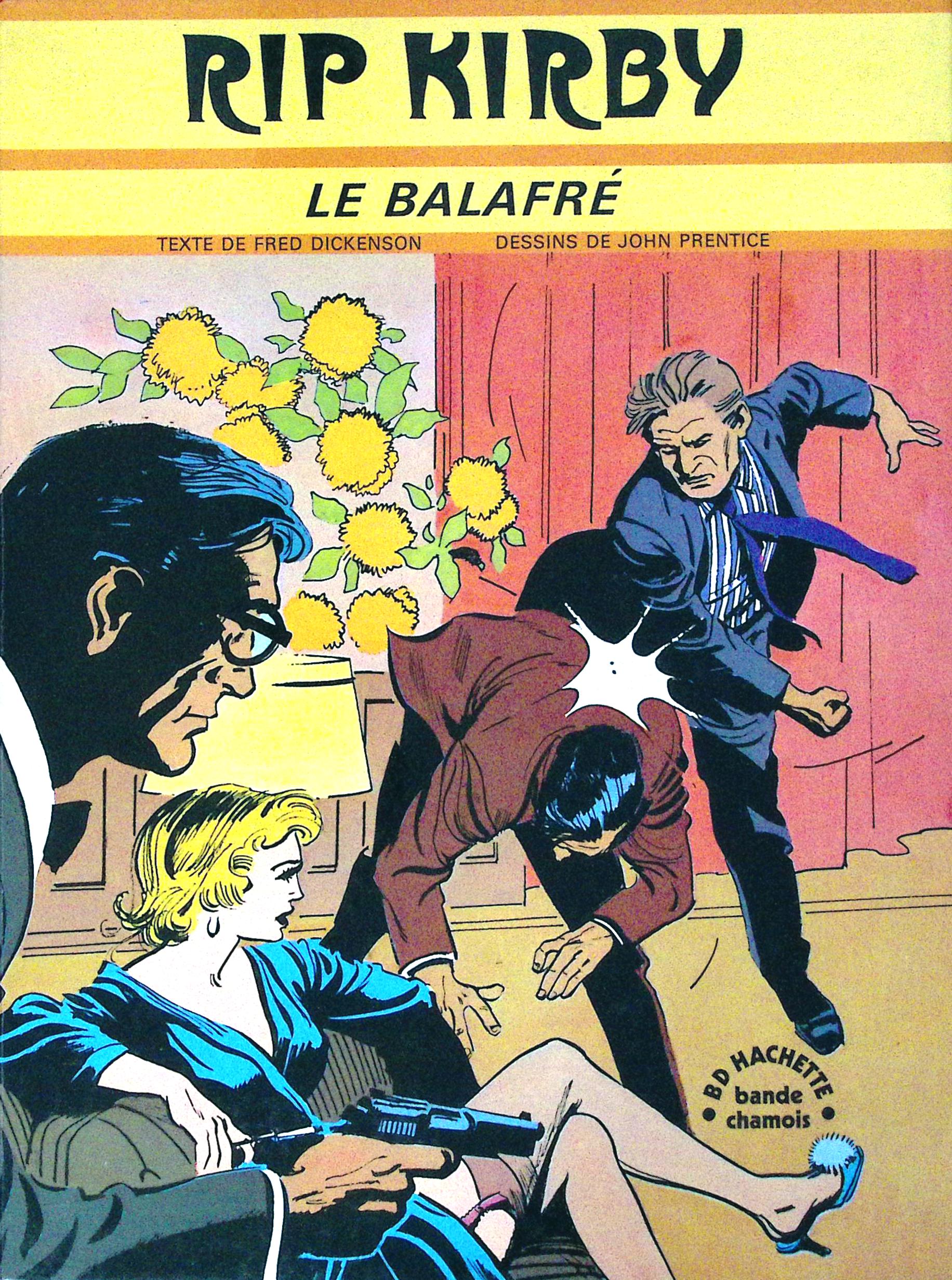 BD  RIP Kirby - Le Balafré - Tome 01 -  EO - 1975- TTBE - Hachette