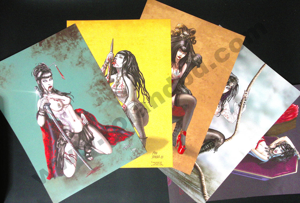 Bd dédicacée - Collection Plein vol - Seffana vampirique - Portfolio par Ratera et Sayago - EO - 2010 - TTBE - Idees +