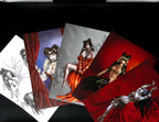 Bd dédicacée - Collection Plein vol - Seffana vampirique - Portfolio par Ratera et Sayago - EO - 2010 - TTBE - Idees +