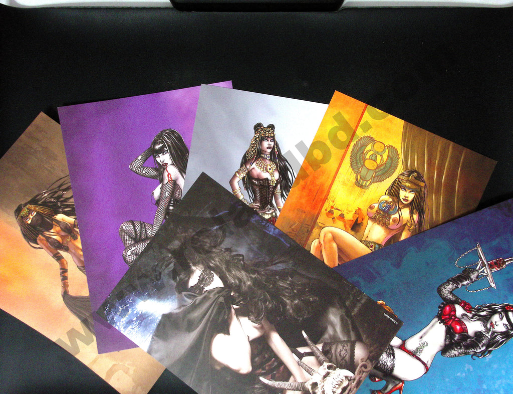 Bd dédicacée - Collection Plein vol - Seffana vampirique - Portfolio par Ratera et Sayago - EO - 2010 - TTBE - Idees +