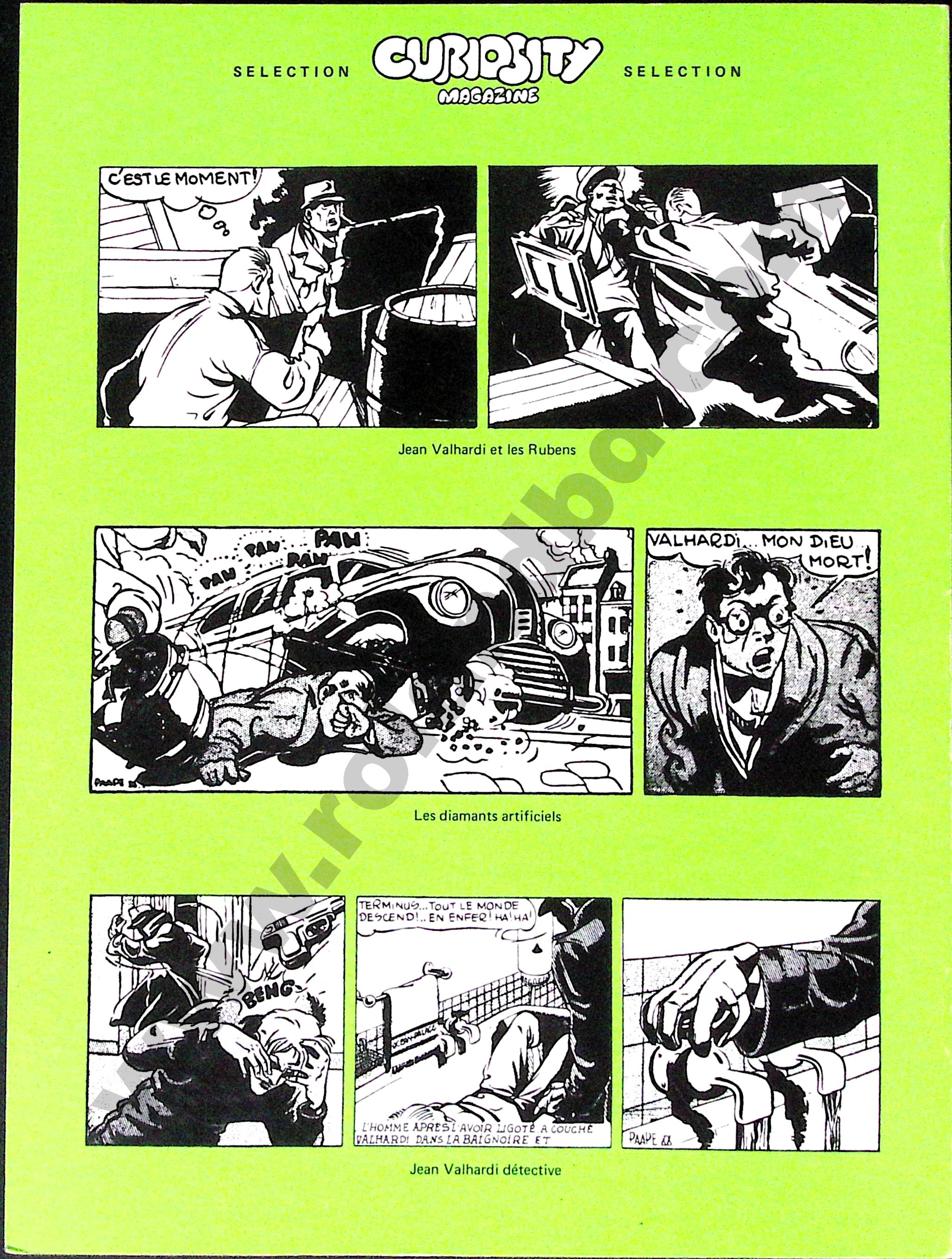 Bd - Jean Valhardi  - Rétrospective jean valhardi - tome 1 - Paape Eddy - EO - 1975 - TTBE - Deligne
