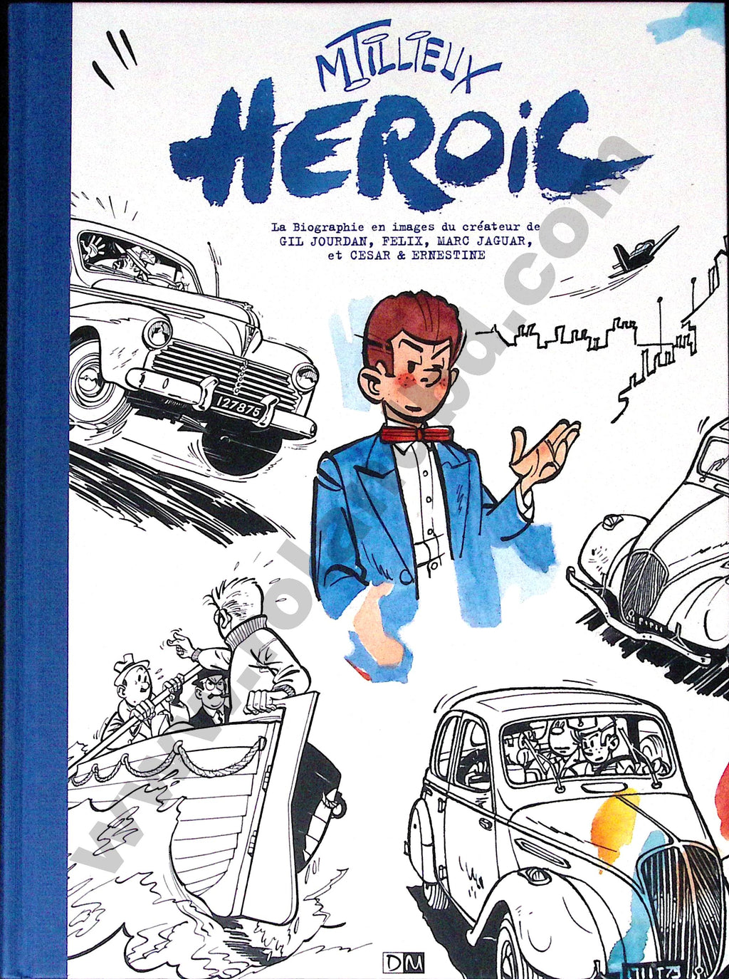 Bd - Gil Jourdan - Heroic - Tillieux/Odin - EO - 2011 - TTBE - Daniel Maghen