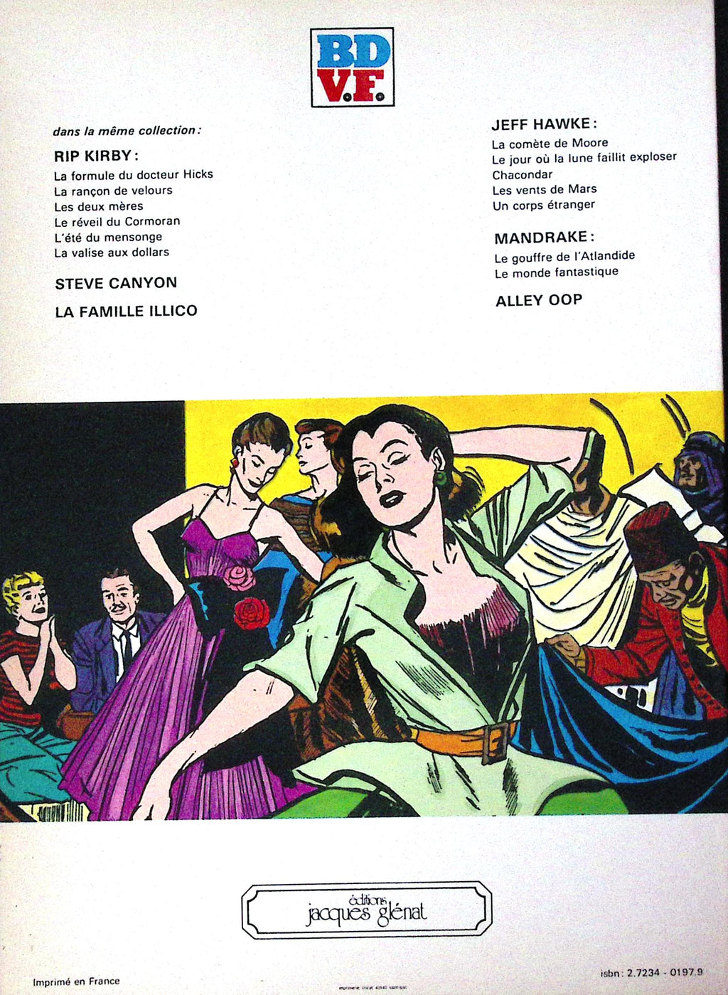 BD  RIP Kirby - La valise aux dollars - Tome 7 - EO - 1980 - TTBE - Glénat
