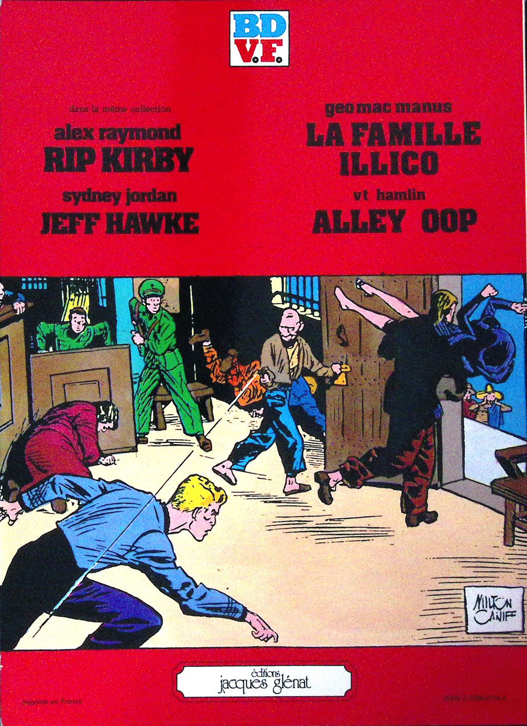 BD  Steve Canyon - Milton Arthur Caniff - EO - 1980 - TTBE - Glénat