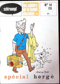 BD - Les cahiers de la bande dessinée 14/15: spécial Hergé - EO - 1972 - TBE - Glénat