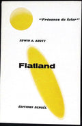 Livre science-fiction - Présence du futur - Edwin Abbott - Flatland - n°110 - EO - 1968 - TTBE - Denoël