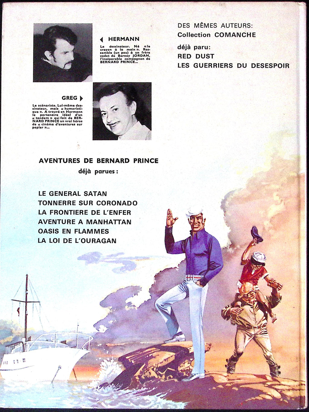 BD - Bernard Prince - La Loi de l'Ouragan - EO - 1973 - BE - Lombard