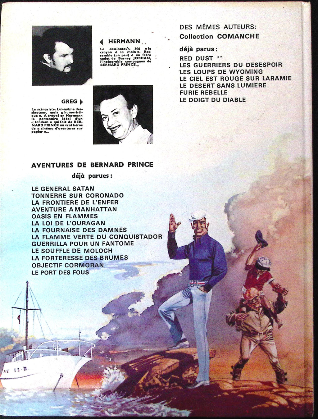 BD - Bernard Prince - Le port des fous - EO - 1978 - TBE - Lombard