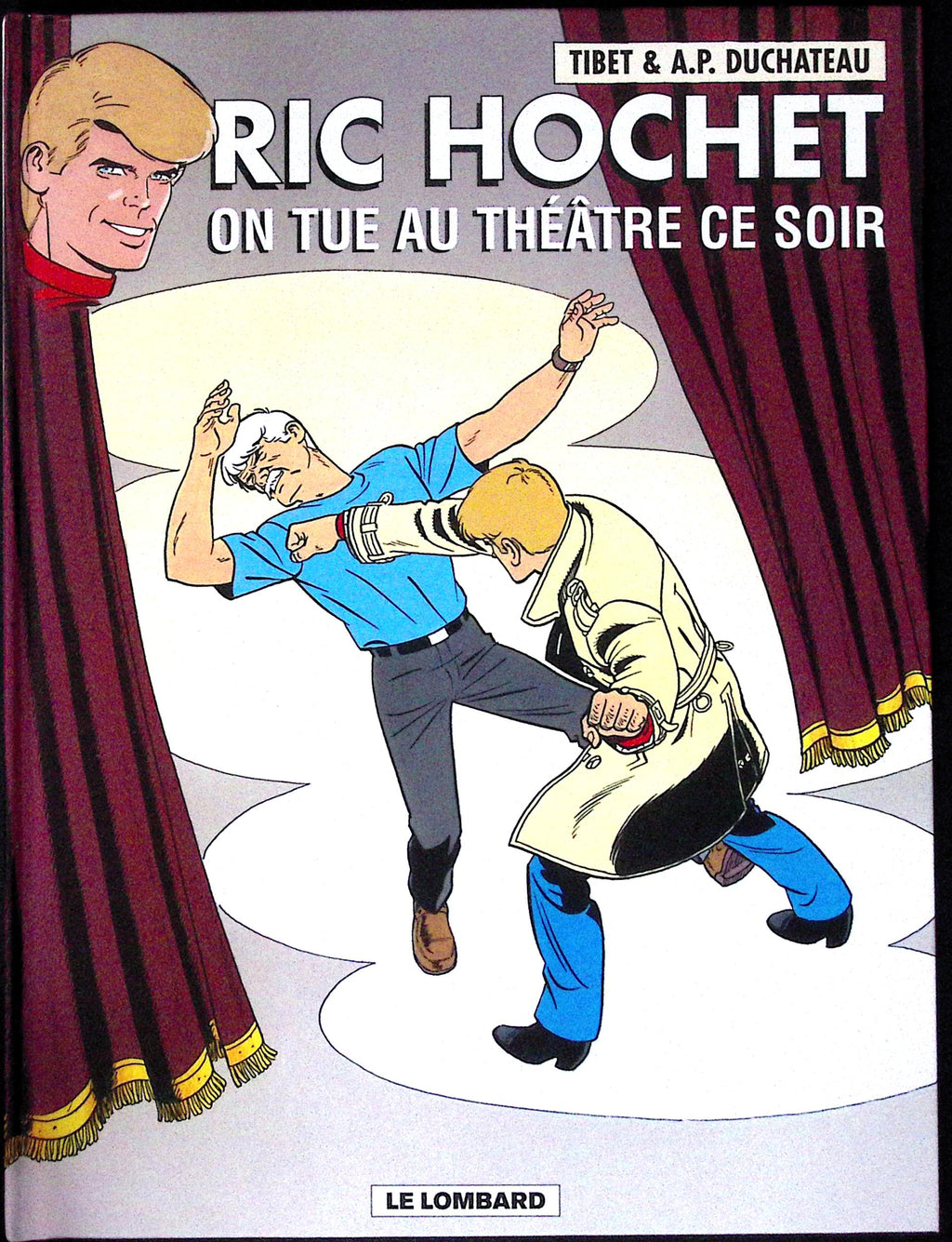 BD - Ric Hochet - On tue au théâtre ce soir - Tome 73 - EO - 2007 - TTBE - Le Lombard