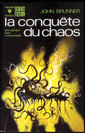 Livre science-fiction - Marabout science-fiction - John Brunner - La Conquête du chaos - n°442 - EO - 1973 - TTBE- Marabout/Gérard