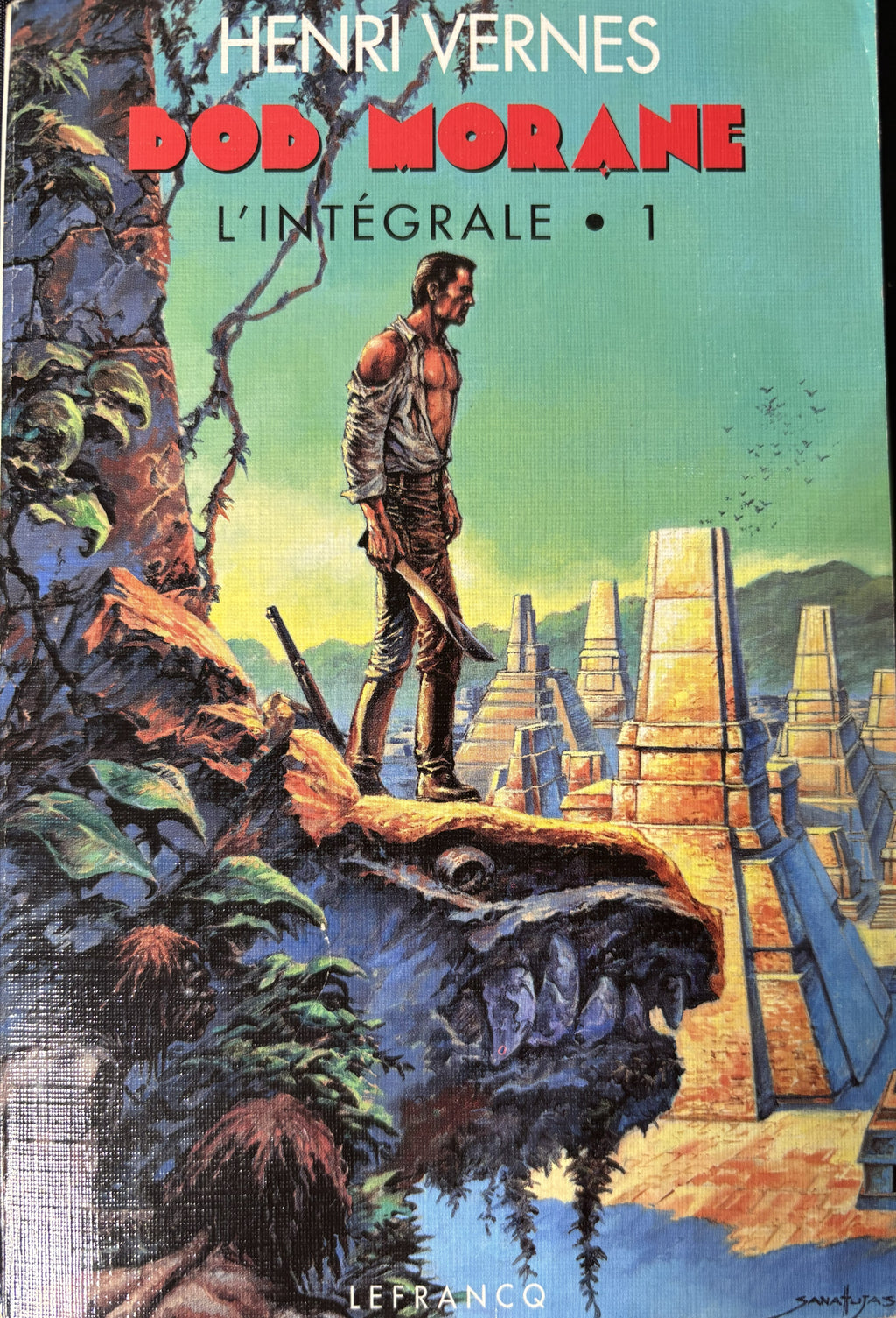 Libro - Bob Morane Integral - La Integral 1 - Henri Vernes - EO - 1995- TTBE - Lefrancq