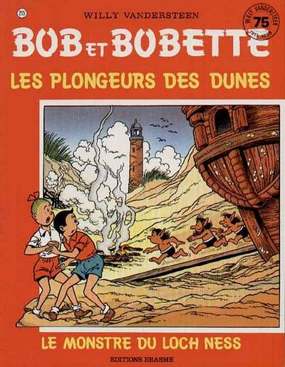 BD  Bob et Bobette - Les plongeurs des dunes Le monstre du Loch Ness - N° 215 - EO - 1988 -TTBE-Vandersteen