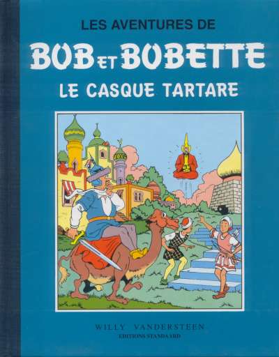 BD  Bob et Bobette - N°3 - cart. Le casque tartare - RE - 1995 - TTBE - Vandersteen