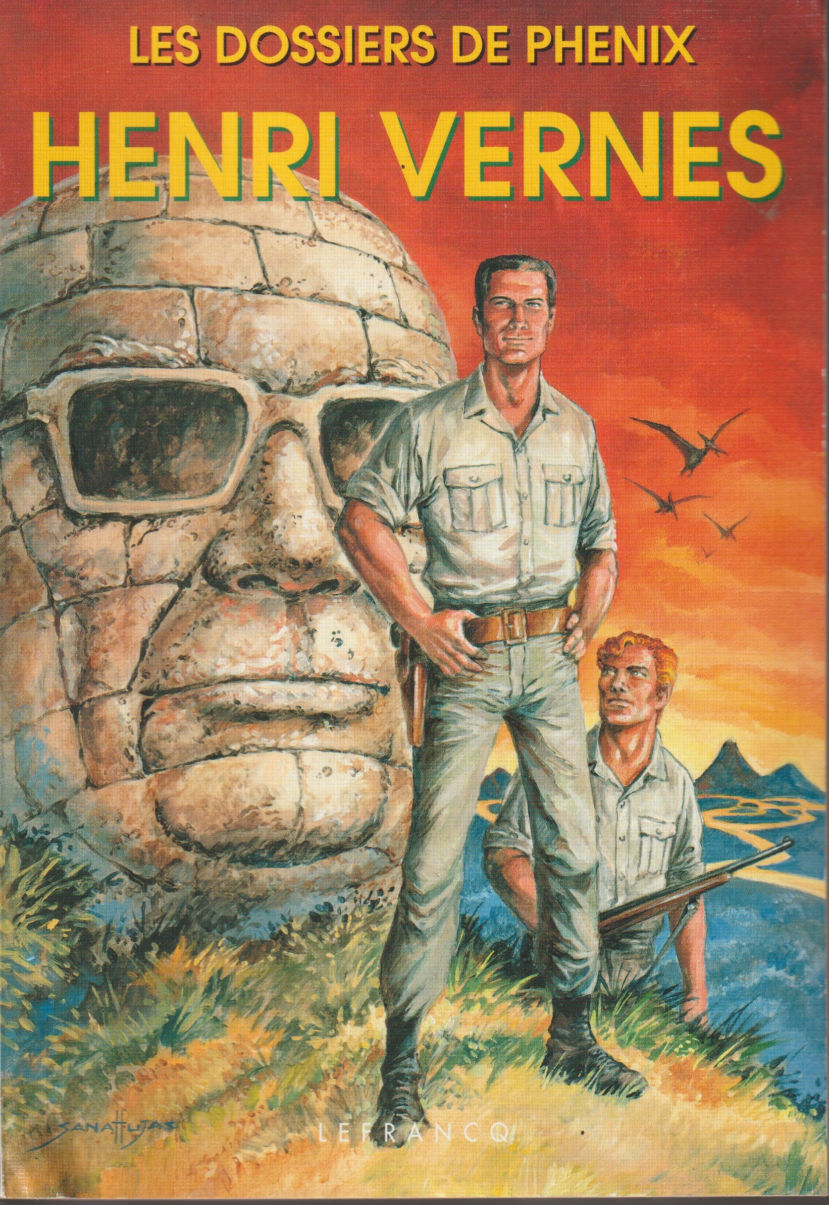 Livre - Henri Vernes - Bob Morane - Les dossiers de Phenix - Numéro 4 - EO - 1996- TTBE- Hors-série