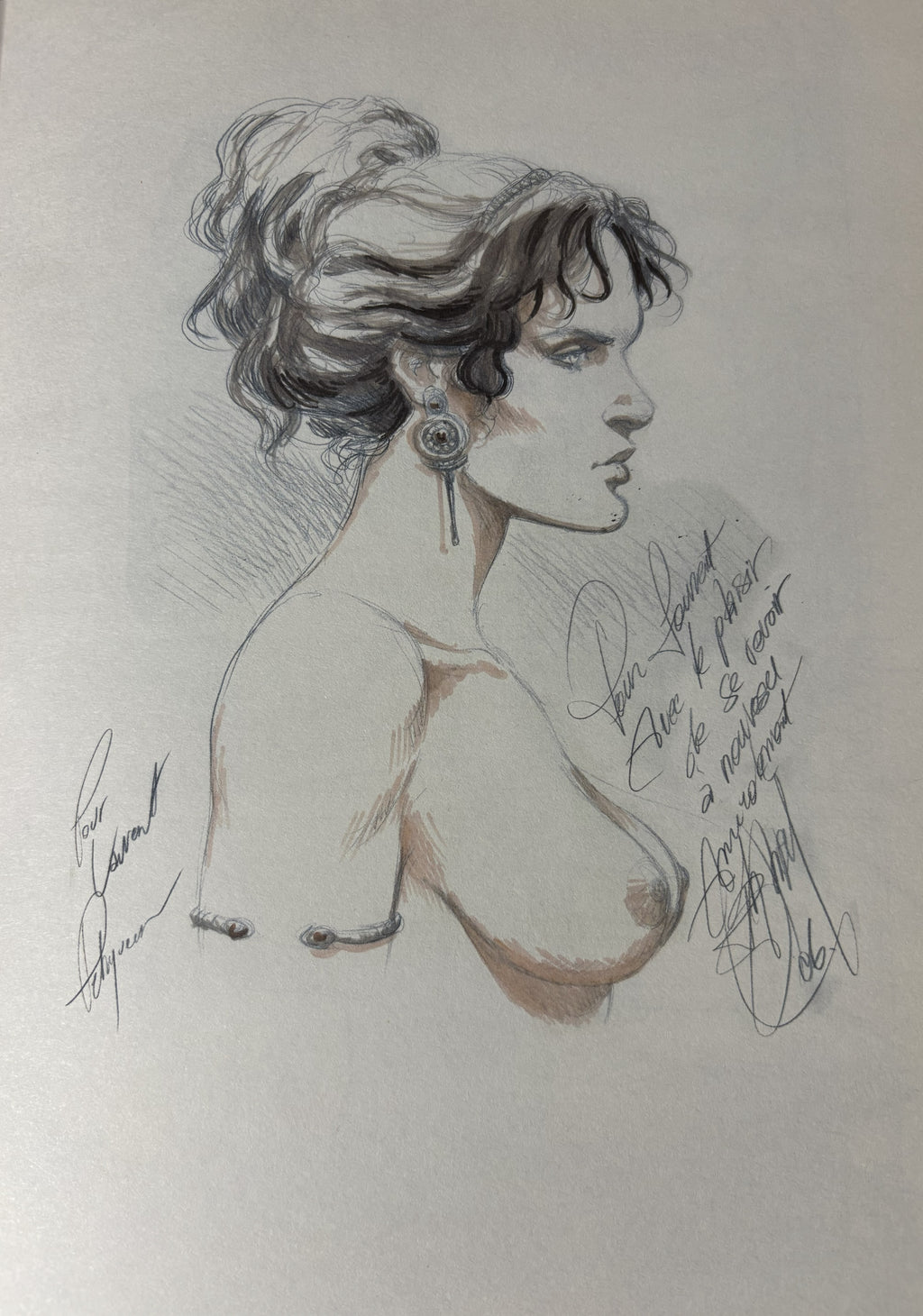 Cómic firmado - Murena - Artbook - EO - 2015 - TTBE - Delaby